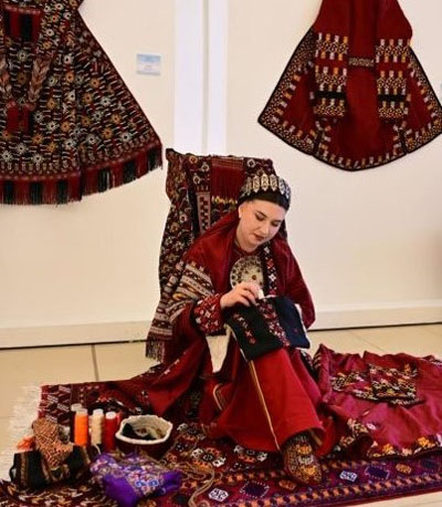 Türkmənistan Mədəniyyəti Günlərin açılışı