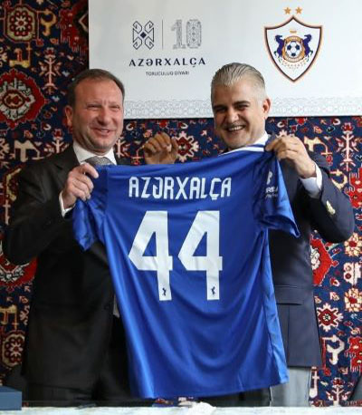 "Azərxalça” ASC ilə  Qarabağ FK arasında əməkdaşlıq haqqında anlaşma memorandumu imzalandı