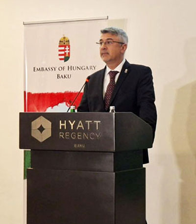 Bakıda Macarıstanın Milli Günü qeyd olundu
